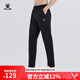 KELME /卡爾美運(yùn)動(dòng)長(zhǎng)褲男夏季戶外休閑褲跑步健身褲子直筒輕薄透氣長(zhǎng)褲 黑色 L