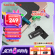 閃迪（SanDisk）512GB Type-C USB3.2 手機(jī)U盤DDC3黑色 讀速高達(dá)400MB/s 自動(dòng)備份 手機(jī)電腦兩用 雙接口大容量?jī)?yōu)盤