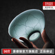 景德鎮(zhèn)（jdz）官方高溫陶瓷碗盤餐具組合無鉛純色高顏值吃飯碗碟喬遷之喜搬家 影青-4.5英寸飯碗*2