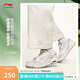 李寧月白3丨板鞋男鞋2025新款透氣減震回彈經(jīng)典休閑運(yùn)動(dòng)鞋AGCV077