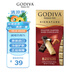 歌帝梵（GODIVA） 歌帝梵醇享系列烤杏仁黑巧克力 90克 生日禮物送女友分享裝