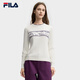 FILA 斐樂官方楊冪同款女子編織衫2025年時尚休閑刺繡基礎(chǔ)套頭毛衣