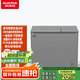 澳柯瑪（AUCMA）【商場同款】家用小型雙門冰柜臥式銅管雙溫冷柜冷凍冷藏兩用減霜除味一級能效節(jié)能靜音BCD-216CGX BCD-216CGX星際灰 216L