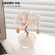 飛概念水晶發(fā)財樹(shù)擺件辦公室工位桌面裝飾品喬遷之喜生日禮物女生伴手禮 白水晶發(fā)財樹(shù)-健康幸福送吊牌