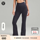 lululemon丨Groove Nulu? 女士超高腰喇叭褲 芯吸 LW5FIXA 夜幕黑 S