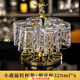 GIOIO輕奢威士忌杯套裝家用玻璃水杯歐式水晶洋酒杯創(chuàng)意酒吧啤酒杯 旋轉(zhuǎn)杯架+朋克杯*6
