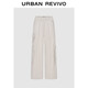 UR2025春季新款女裝潮流休閑工裝風(fēng)貼袋抽繩闊腿褲UWJ650028