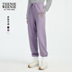 Teenie Weenie小熊女裝休閑褲2025秋季新款休閑多色休閑運動(dòng)風(fēng)衛褲
