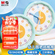 晨光（M&G）文具兒童鐘點鐘表學(xué)習(xí)器 三針聯(lián)動時鐘鬧鐘模型 老師推薦 幼兒園時間認知益智教具 ASD998K3