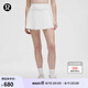 lululemon丨Lightweight 女士輕盈版高腰網(wǎng)球裙速干芯吸 LW8AJGS 白色 S /6
