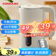 康佳（KONKA）電熱水壺 304不銹鋼雙層防燙 1.8L大容量 燒水壺暖水壺開水壺電水瓶 KDSH-1820-W