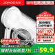 九牧（JOMOO）增壓花灑噴頭除垢手持淋浴噴頭軟管套裝家用加壓洗澡淋雨蓮蓬頭 花灑頭S182013+軟管（1.5米）