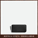 BOTTEGA VENETA[七夕禮物]葆蝶家男士Intrecciato編織Piccolo環(huán)繞式拉鏈錢包 黑色 均碼