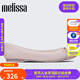 Melissa（梅麗莎）梅麗莎新品簡(jiǎn)約撞色蝴蝶結(jié)果凍成人女士單鞋32772 米色 37