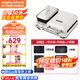 摩飛電器（Morphyrichards） 三明治早餐機(jī)多功能三明治機(jī)蒸鍋華夫餅機(jī)烤面包吐司機(jī)可拆洗輕食機(jī) MR9086 全套雪山白（華夫餅盤+平烤盤+小蒸鍋）