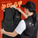 北羅餐飲馬甲工作服夏季定制印字logo燒烤火鍋店服務(wù)員多口袋工裝背心 【多口袋/耐磨】黑色 L