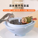 Sheggell鸚鵡浴盆鳥(niǎo)洗澡盆活水循環(huán)大容量快拆易清洗鴿子八哥適用 鳥(niǎo)浴盆【室內-typec充電款】