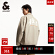 杰克·瓊斯（JACK&JONES）25年男裝多口袋外套男春夏工裝風(fēng)工程師夾克翻領(lǐng)休閑潮流短款外套 卡其色E11 常規(guī) 卡其色E11 M