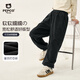小豬班納兒童春款褲子2026新款中大童休閑束腳燈芯絨長(cháng)褲男女童薄款長(cháng)褲