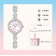 康洛薇COMLORVEI閃閃心動仙女風(fēng)鑲鉆手表精致女生送生日禮物女表粉色