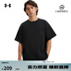 安德瑪（UNDERARMOUR）春夏Pocket男女口袋運動休閑短袖T恤1389372 黑色001 XL
