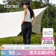 ubras【特賣】透氣簡約女闊腿褲女防紫外線休閑長褲女 防曬衛(wèi)褲-黑色 M