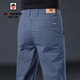 AEMAPE蘋(píng)果高端純棉休閑褲男士秋冬季新款男褲商務(wù)寬松直筒彈力長(cháng)褲厚款 牛仔藍 36 腰圍2尺8適合182斤左右