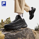 FILA 斐樂(lè)官方男鞋LYNX BOA 3+ 戶外鞋2025秋季新款山貓鞋跑步鞋 黑-BK 42