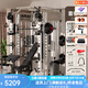 研博（YANBO） 史密斯機家用多功能綜合訓(xùn)練器健身器材龍門架臥推架深蹲架商用 裸機+60G鈴片+臥推凳【包安裝】