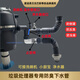 廚余垃圾處理器下水管防臭防倒灌防臭防回流單雙槽洗菜盆下水管 雙槽三通帶法蘭片整套+防臭閥