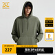 卡賓男裝LOGO刺繡連帽衛(wèi)衣24秋冬新款寬松商場(chǎng)同款H3244164039 橄欖綠88 XL /180/52