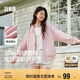 森馬（Semir）迪士尼外套女中長(zhǎng)款連帽寬松針織衛(wèi)衣2025春休閑夾克109125108001