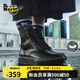 馬?。―R.MARTENS）Zavala西部靴男女款夏季舒適輕量黑色工裝風(fēng)馬丁靴 黑色 42