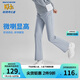 Skechers斯凱奇兒童喇叭褲女童緊身高腰夏季防曬兒童高彈運(yùn)動(dòng)褲P323G052