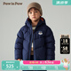 PawinPaw卡通小熊童裝冬男童連帽柔軟保暖防風(fēng)羽絨服 Navy藏青色/59 140 cm