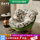 DAVSDAVS簡約現(xiàn)代慵懶人沙發(fā)搖搖椅蝴蝶躺椅沙發(fā)單椅羽絨客廳休閑椅子 現(xiàn)貨-【進(jìn)口牛奶絨+羽絨】單搖椅 110*102*79cm