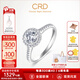 CRD克徠帝【現(xiàn)貨閃發(fā)】傾世鉆戒鉆石戒指群鑲閃耀克拉求婚結(jié)婚訂婚 傾世豪華款【G0686F】 共約29分 主石20分D-E色SI