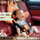 云漫卿兒童汽車安全座墊安全帶保護(hù)套防勒脖便捷式寶寶坐墊增高嬰兒坐墊 橙色抱抱熊