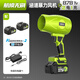 克里斯汀暴力吹風(fēng)機鋰電涵道風(fēng)扇洗車(chē)吹水渦輪工業(yè)鼓風(fēng)機大功率強力吹灰塵 CT無(wú)刷航模878TV暴力風(fēng)機2電1充（21V）
