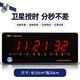 康巴絲（Compas）數(shù)碼萬年歷2025款電子鐘掛鐘辦公學(xué)?？紙?chǎng)醫(yī)院GPS衛(wèi)星自動(dòng)對(duì)時(shí) 55*22紅字（衛(wèi)星授時(shí)分秒不差）