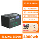 寧德電芯戶(hù)外移動(dòng)電源220V大容量自駕游露營(yíng)直播擺攤多功能蓄電池 2500W 4000Wh 【4度電】