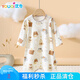 優(yōu)奇嬰兒睡袍春秋四季款男女寶寶長(zhǎng)袖空調(diào)服睡衣兒童防踢被家居服睡裙