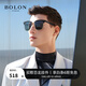 BOLON暴龍眼鏡偏光太陽鏡復古時尚墨鏡潮流駕駛鏡節(jié)日禮物送老爸BL6105 C17-藍灰色