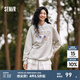 森馬迪士尼米奇家族合作系列衛(wèi)衣女中長(zhǎng)款插肩袖2025新款寬松春裝 淺花灰00229 L 165/88A