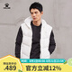 KELME /卡爾美羽絨馬甲男冬季新款連帽羽絨服馬夾白鴨絨時尚坎肩 白色 L