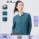 斯琴（siqin）2024春新品女花色純棉提花單排扣短款針織開(kāi)衫外套BDCB016150 花色 L