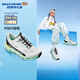 Skechers兒童天際閃穿鞋減震防滑專(zhuān)業(yè)運動(dòng)鞋女大童一腳蹬舒適跑鞋303654L