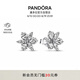 潘多拉（PANDORA）閃耀花朵標(biāo)本項(xiàng)鏈頸飾耳釘套裝七夕情人節(jié)禮物送女友