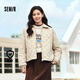 森馬（Semir）【棉服福袋】棉服男女復(fù)古防風(fēng)保暖外套秋冬寬松輕薄夾克 A款-煙灰卡50522 M