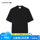 LACOSTE法國(guó)鱷魚25春夏新款男士時(shí)尚短袖襯衫領(lǐng)羊毛衫Polo衫|AH1101 031/黑色 L